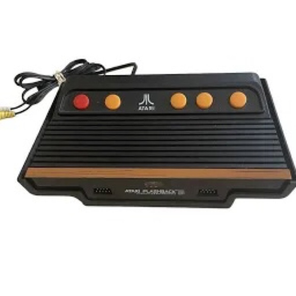 Atari Flashback 8 Classic Game Console - Black and Orange